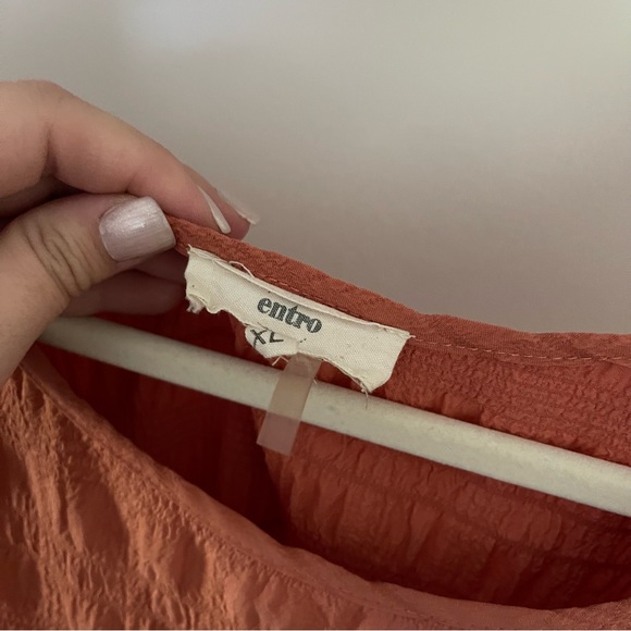 Entro Ruffled Babydoll Top - Picture 3 of 4